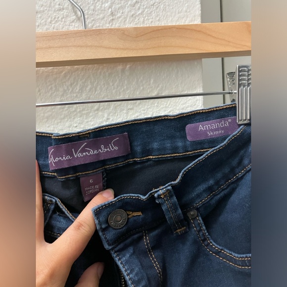 Gloria Vanderbilt high rise skinny jeans - Picture 4 of 5